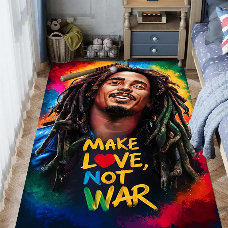 Harmony Peace: Make Love, Not War carpet Doormat Home Decor Office chair cushion Room Protective pad