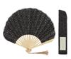 Friends Hill Folding Color Dark Gray SUNNY&FRIENDS Fan, Lace, CS-138-175