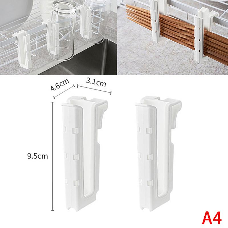 CCA83-Multifunctional Kitchen Chopsticks Holder Hanging Drain Box Organizer Storage Rack Save Space Hanging Tableware Holder