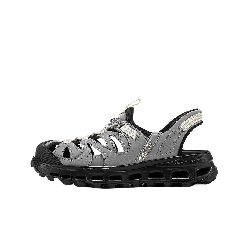 Skechers Outdoor Comfortable Casual Simple Versatile Water Shoes Men Shoes Gray 237473-GYBK 43