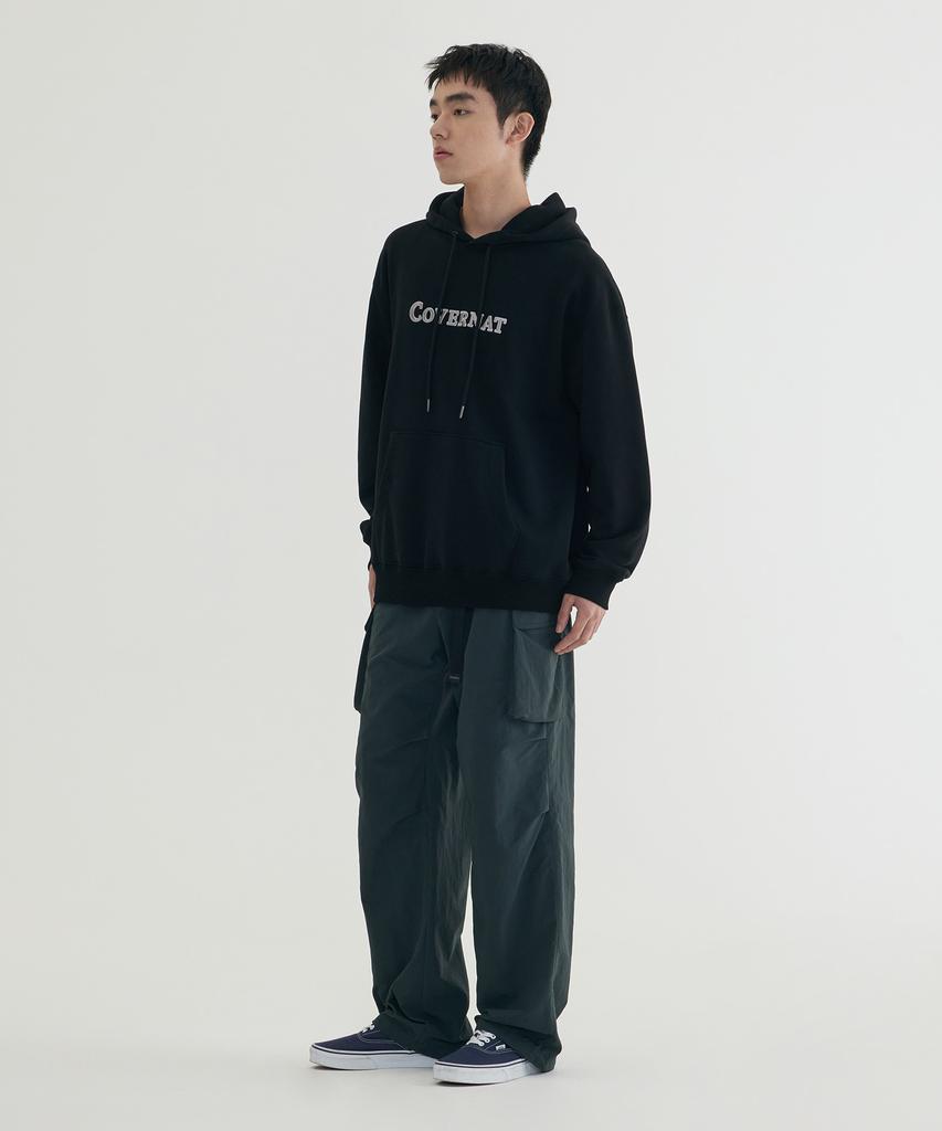 Center Authentic Hoodie Dark Navy
