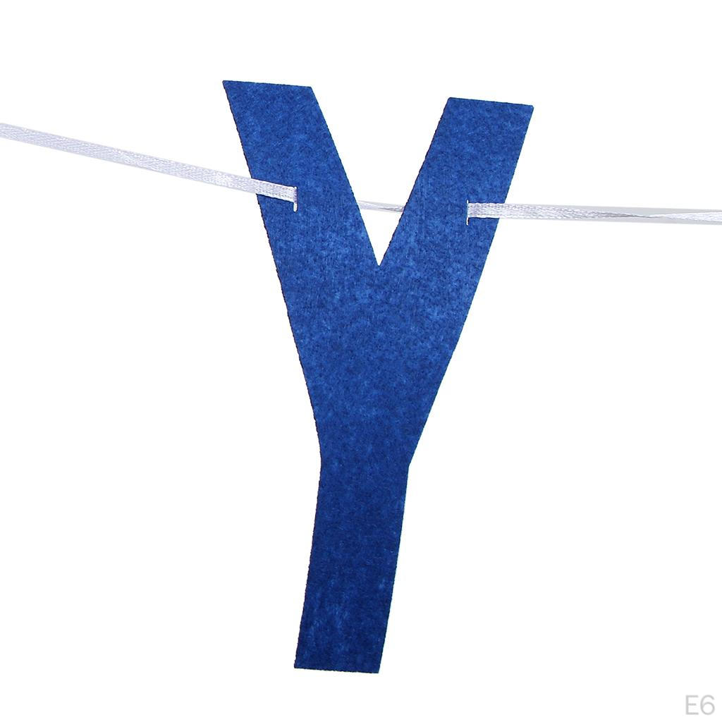 Baby Girl or Boy Felt Banner Shower Hanging Decoration
