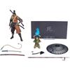 Max Factory Figma SEKIRO: SHADOWS DIE TWICE Wolf DX Edition Non-Scale Figure Black/Red 6.1in
