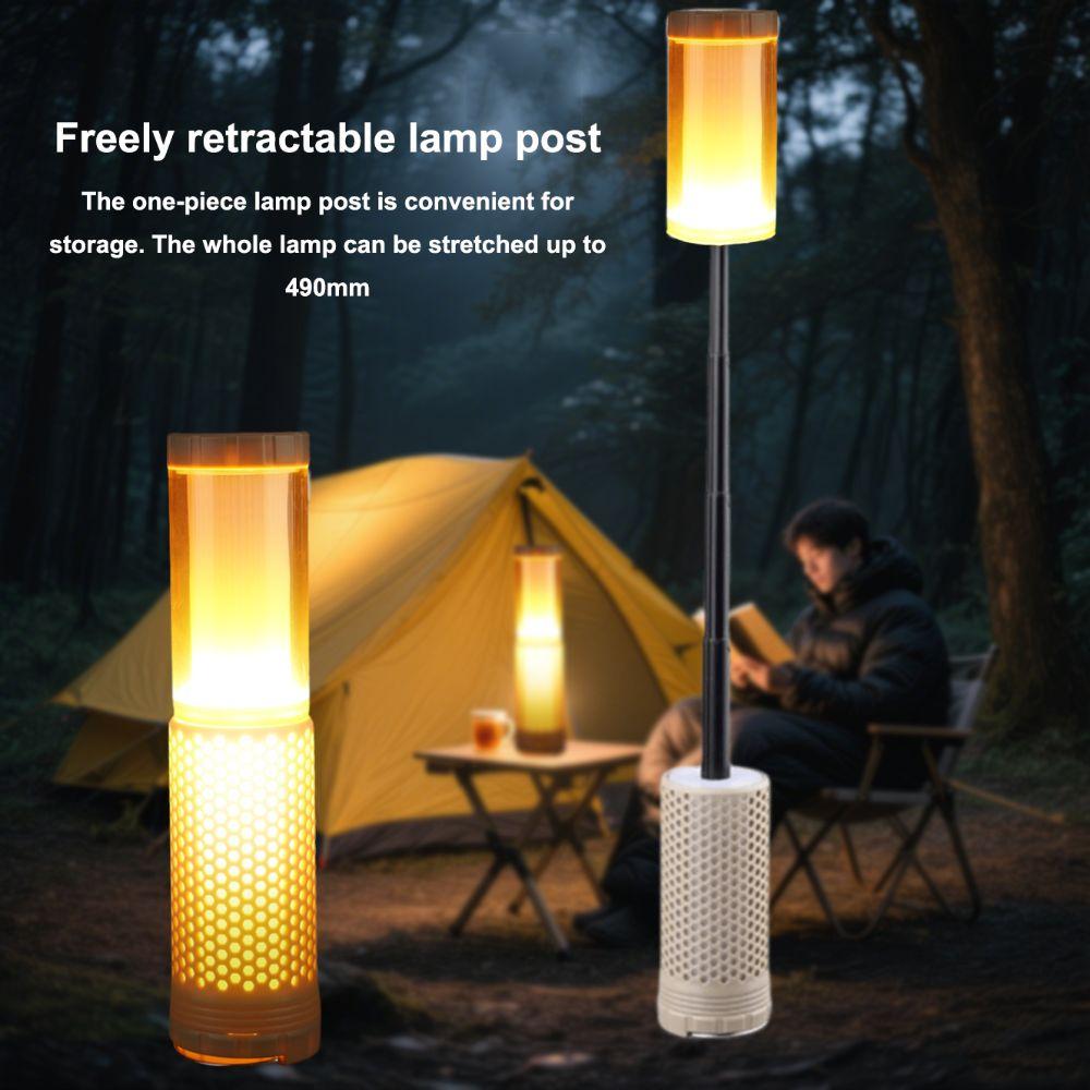Convenient for Storage Outdoor Telescopic Camping Light Portable Tent Light  Camping