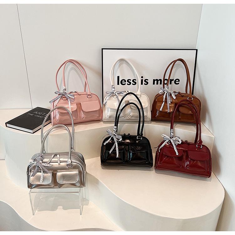 Korea Heo Yunjin Style Boston Shoulder/Handheld Bag