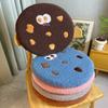 Stuffed Doll Chair Plush Cushion Foam Bread Plush Pillow Creative Cookies Seat Cushion  Bedroom