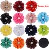 50/100pcs Flower-Collar Dog Accessories Dog Bow Tie Pet Dog Collar Accessories Flower For Dog Collar Dog Flower Collar Accessory