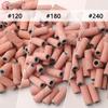 80pcs Mini Nail Sanding With Mandrel Bands Electric Machine Nail Drill Bits Acrylic Polish Remover Files Nails Accessory Tool