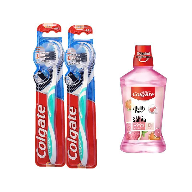 Colgate Triple Action Toothpaste  Fresh Fruit Mouthwash Set