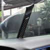 Echte Carbonfaser Auto-Fenster-Dekorationsaufkleber für Subaru BRZ Toyota GR86 2024 RHD LHD Innenraumverkleidungszubehör