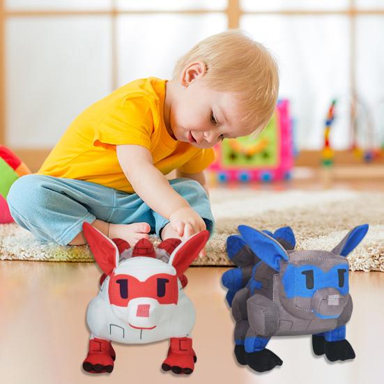 Garden Game Plush Toy Nine-Tailed Fox Inspired Stuffed Animal Soft Huggable Doll Collectible Gift for Game Fans Kids Adults