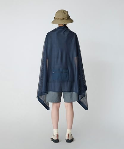 Snow Peak Insect Shield Mesh Stole, Free Size, Navy, AC-25SU005