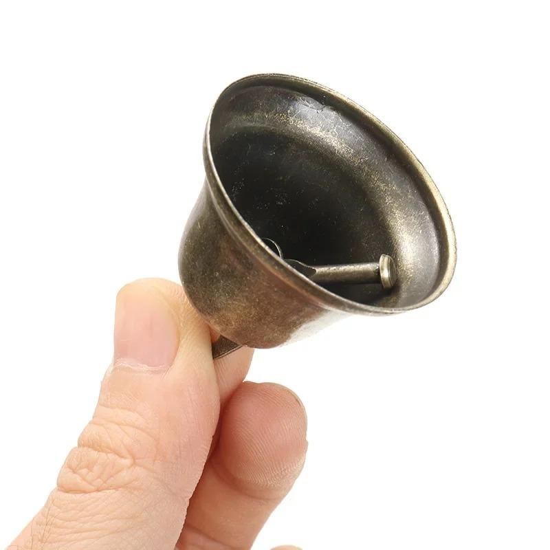 5/10 Stück 38 mm Messing Weihnachtsdekoration Jingle Bells Haustier-Anhänger zum Aufhängen für Festival-Partys, die Windspiele Dekorationen machen