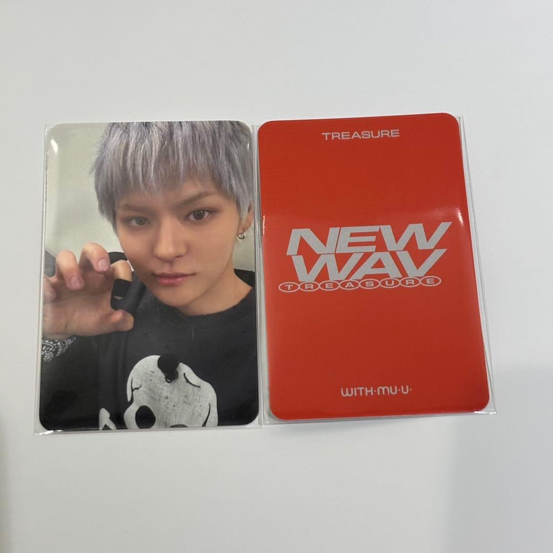 [USED] TREASURE Korea Limited Edition Bonus Photocard Yoshi NEW WAV Lucky Draw