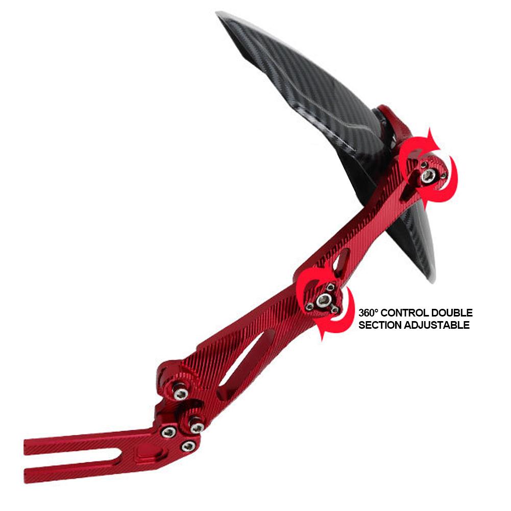 Parafango Universale Moto Parafango Posteriore Estensione Paraspruzzi Staffa in Alluminio CNC Accessori Per Monkey M3 M5 Maverick U1