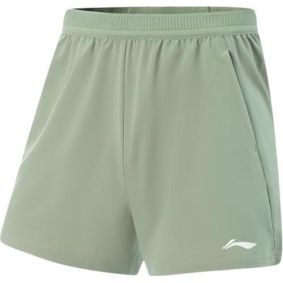Li Ning Sports Comfortable Versatile Simple Elastic Straight Casual Shorts Men Shorts AKSV097-8