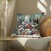 Cute cartoon prints for kids Cushion Cover DoubleSided Plush Sofa Cushion Covers Organic Breathable Invisible Zipper
