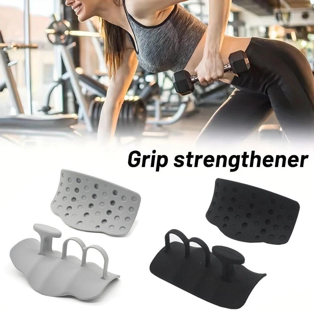 1 Pair Finger Exerciser Gymnastics Grip Silicone Finger Trainer  Fitness Dumbbell