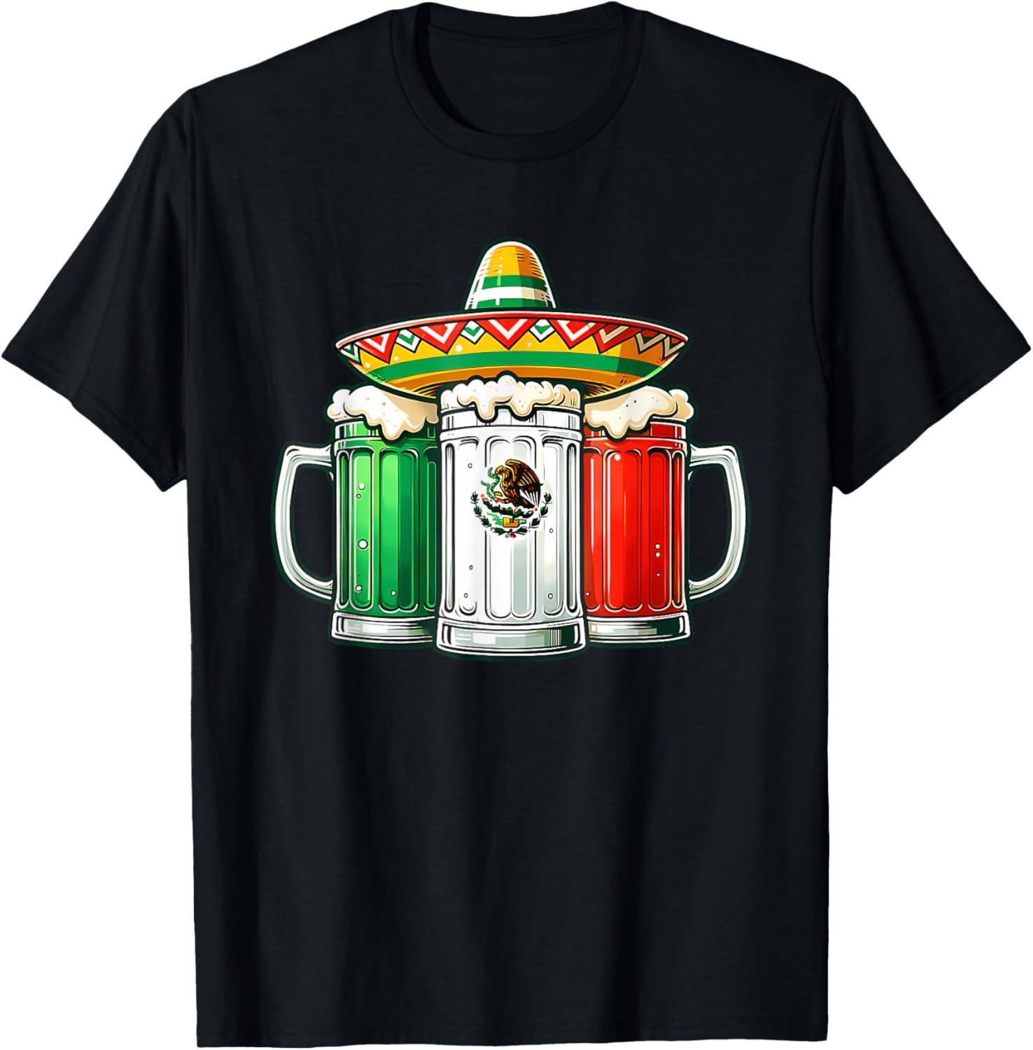 Sombrero Hat Cinco De Mayo T-Shirt S разноцветный