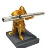 3D Printed Executive Knight Pen Holder - Hero Knight In Armor Kneeling Pose for Office Supplies