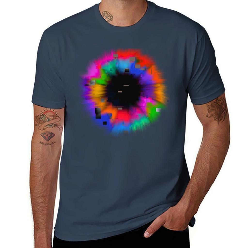 Psychedelic Iris Tshirt T Shirts For Unisex Slim Fit T Shirt Unisex Luxury Printed T Shirts For Unisex Tshirt