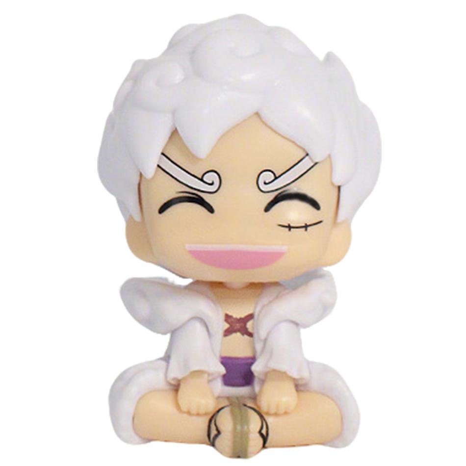 9.5cm ONE PIECE Anime Figure Look Up Gear 5 Monkey D. Luffy Action Figure Q Version Luffy Figurine PVC Collection Model Doll Toy