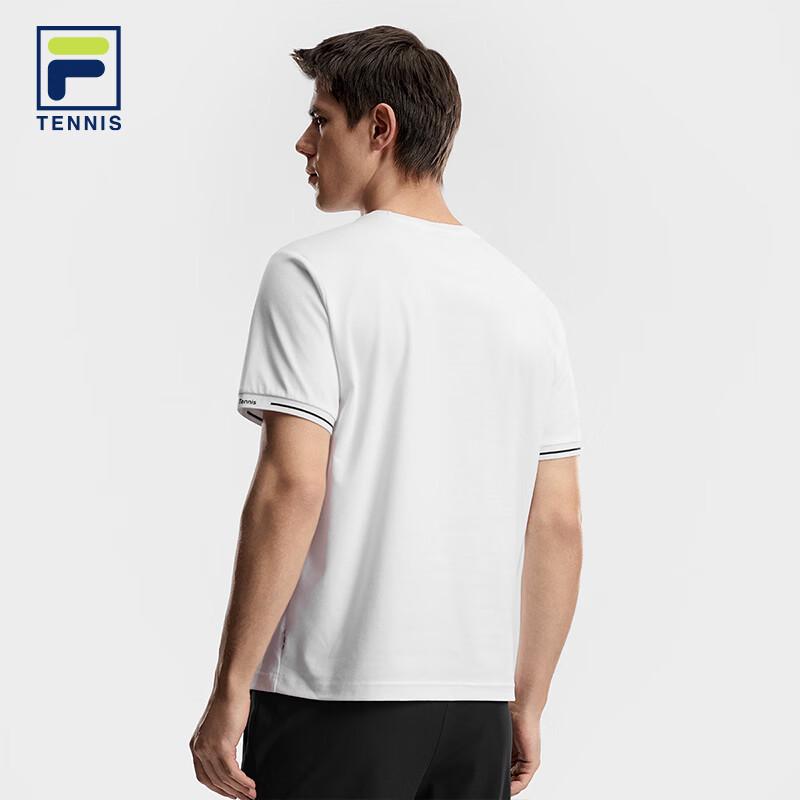 FILA Men's Knit Short Sleeve Tennis T-Shirt