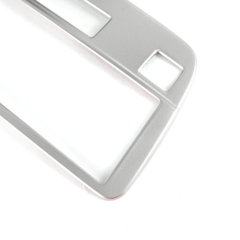 For Mercedes Benz GLK X204 2013-2015 Car CD Control Button Panel Frame Sticker Trim Stainless Steel Decals Interior Accessories