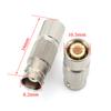 Stlxy RF Q9 BNC Female L9 Male 2-meter Signal Communication Connector Adapter