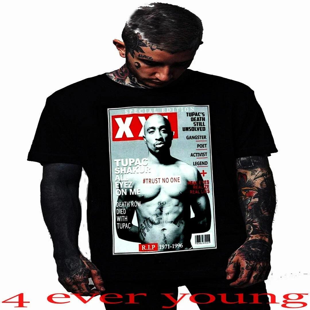 TUPAC XXL MAGAZINE RAP HIP HOP T-Shirt L