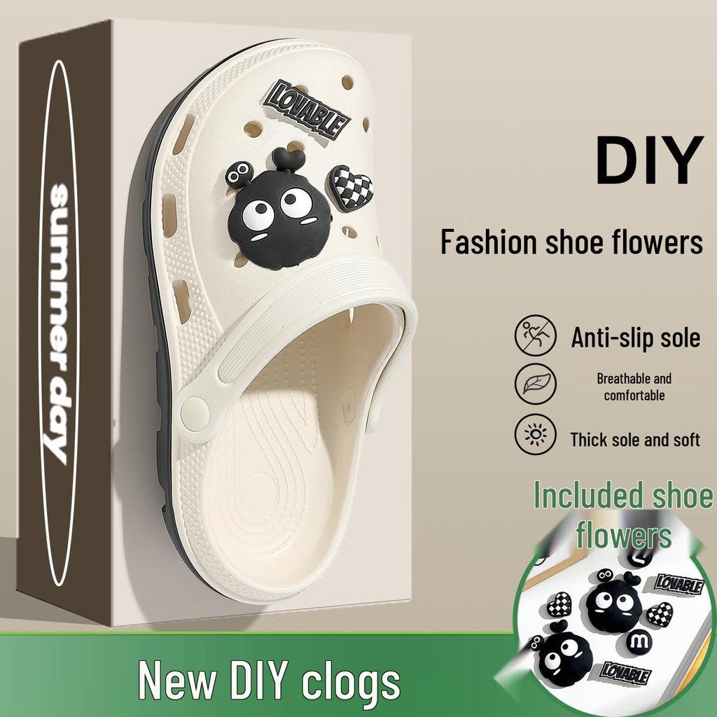 Breathable Non-slip Clogs: Men's & Women's Summer Shoes with Arch Support & Thick Sole