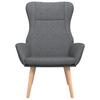 Relax Armchair Dark Grey Fabric