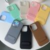 Matte TPU Stand Phone Case Compatible with Apple 16 Pro Max Protective Cover iPhone 13/14/15 Shockproof