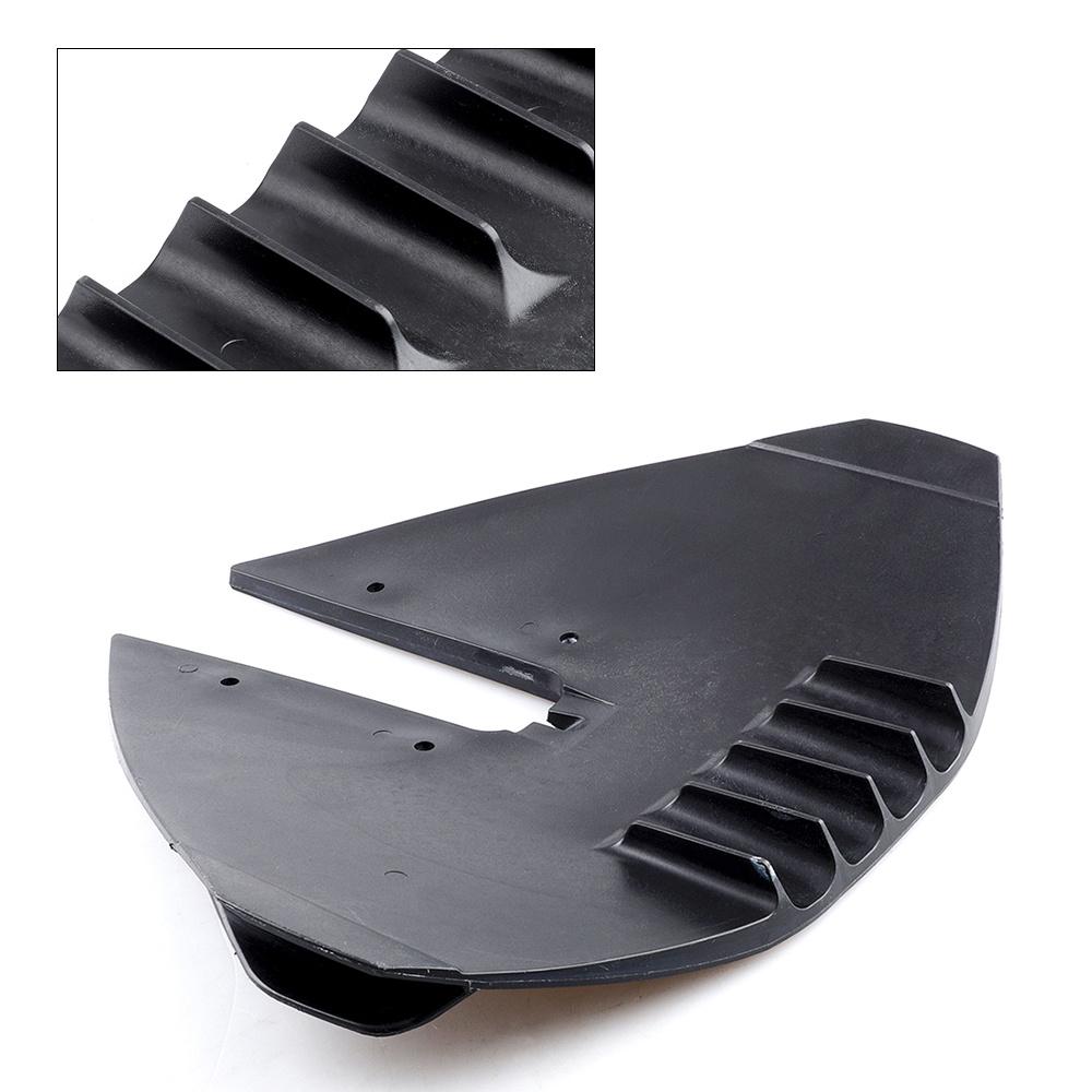 Marine Hydrofoil Stabilizer Outboard Boat ABS Plastic Steering Boat Control For Outboards Stern Drives 30HP-300HP Engine Black
