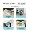 Long-Handle Liquid-Dispensing Kitchen Cleaning Brush Set