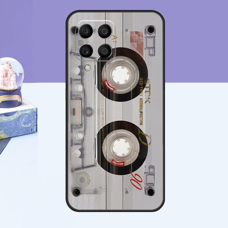 

Vintage Cassette tape retro style Case For Samsung Galaxy M14 M54 M13 M23 M16 M11 M21 M31 M20 M34 M52 M32 M12 M36 M56 M15 M55 Samsung M15
