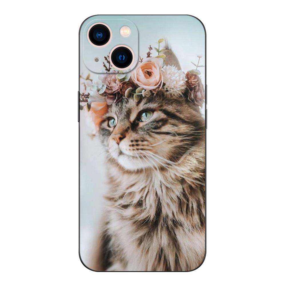 Husa neagra din tpu pentru Huawei Y9S Y6S Y8S Y5P Y7P Y8P y7 Y5 lite Prime 2018 Y6 2019 Husa British shorthair cat