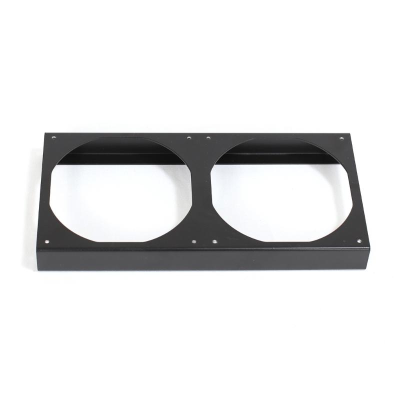 Metal PC Fan Risers Bracket 12cm Fan Support Optimized Airflows For Computer Case Cooling Systems