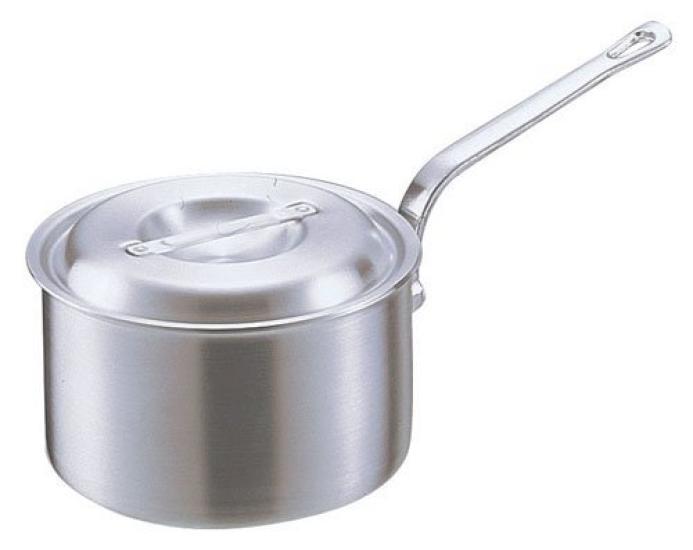Akao Aluminum DON Deep Saucepan, 21cm, Aluminum Alloy, Handle (Aluminum Die-cast), Made in Japan, AKT19021