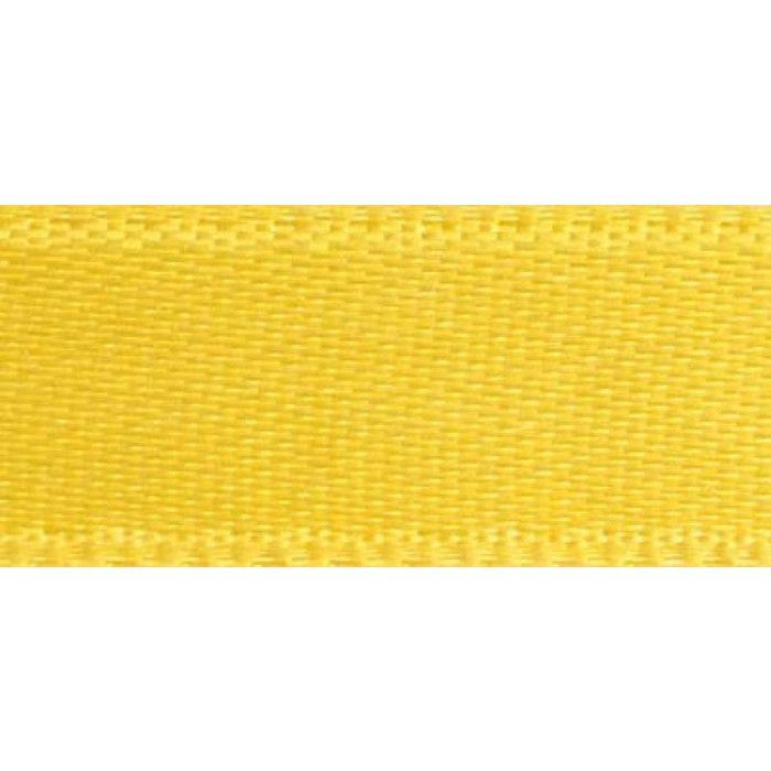 Ruban de satin, 10 mm, rouleau 10 m, jaune