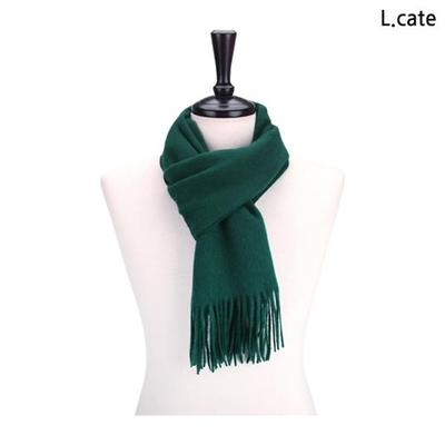Elkate Women's Muffler LDRM005 Wool Plain Soft Scarf