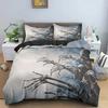 3D Skull Skeleton 3D Duvet Cover Bedding Set Comforter Linen Pillowcases Home Decor Single Double Twin King Queen