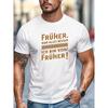 Men'S Casual Round Neck T-Shirt For Summer With 'Everything Was Better Before' Design