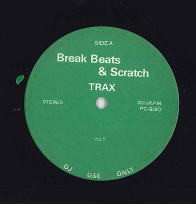 12-Zoll-Schallplatte UNBEKANNTER KÜNSTLER - Breakbeats & Scratch Trax Vol.5 PC9010 KEINE Unbekannt Rap & Hip-Hop/R&B Gebraucht