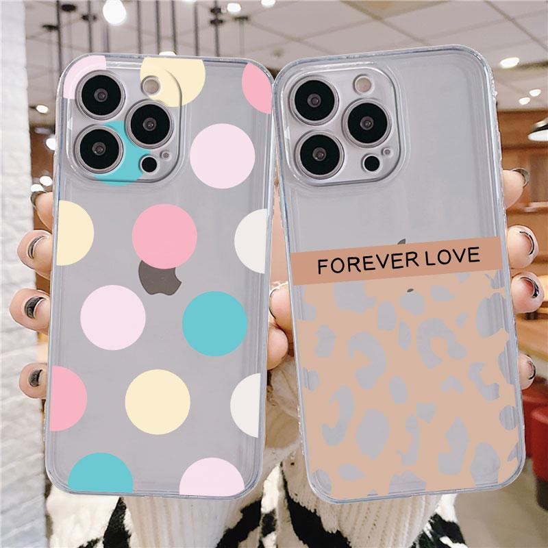 Smiley Gesicht Streifen Klar Fall Für Apple iPhone 14 11 13 12 Pro 7 8 Plus XR X XS Max 6 6S 13Pro Silikon Telefon Abdeckung