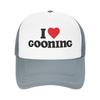 I Love Gooning Sun Hats Casual Baseball Cap Spring  Trucker Hat Hot Sale Tennis Skate Hats Unisex-Teens Fashion Baseball Caps