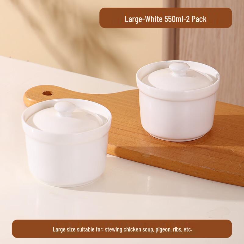 Zhaoran Ceramic Double Boiler Stew Pot Set