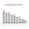 WD 0.7mm, 304 stainless steel Compression Spring Return Position . OD:4-12mm Length 5-100mm,5pcs/10pcs