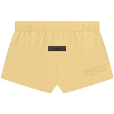 Essentials Drop 2 SS23 Running Nylon Shorts Women Shorts Light-Tuscan Egg-Yellow FOG-SS23-274