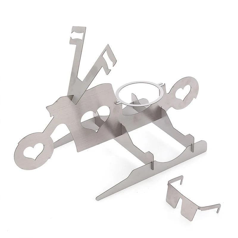 Funny Motorcycle Model Barbecue Chicken Stand Portable Home Oven BBQ Grill Rack Beer Can Chicken Roast Holder Kitchen Tools